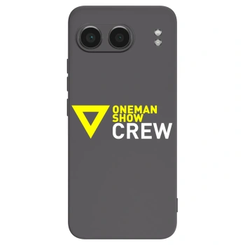 Picasee silikonový černý obal pro OnePlus Nord 4 - ONEMANSHOW CREW