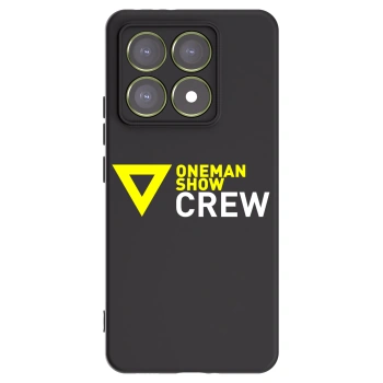 Picasee silikonový černý obal pro Xiaomi 14T - ONEMANSHOW CREW