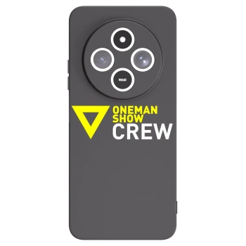 Picasee silikonový černý obal pro Xiaomi Redmi 14C - ONEMANSHOW CREW