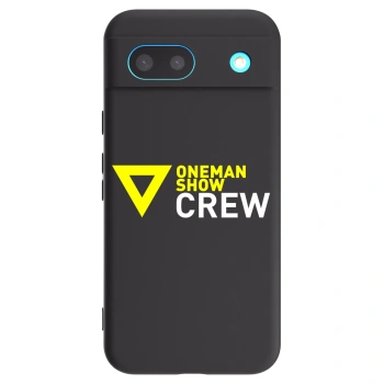 Picasee silikonový černý obal pro Google Pixel 8 - ONEMANSHOW CREW