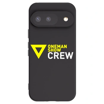 Picasee silikonový černý obal pro Google Pixel 9 - ONEMANSHOW CREW
