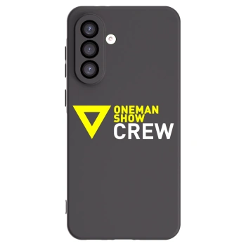 Picasee silikonový černý obal pro Samsung Galaxy A26 5G A266B - ONEMANSHOW CREW