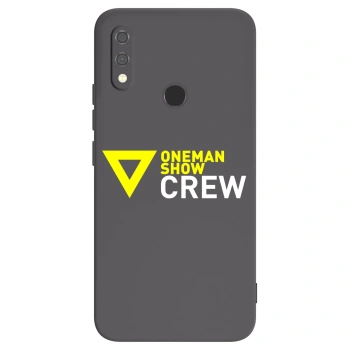Picasee silikonový černý obal pro Xiaomi Redmi Note 7 - ONEMANSHOW CREW
