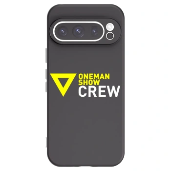 Picasee silikonový černý obal pro Google Pixel 9 Pro - ONEMANSHOW CREW