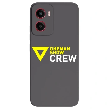 Picasee silikonový černý obal pro Motorola Moto G05 - ONEMANSHOW CREW