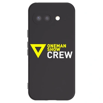 Picasee silikonový černý obal pro Google Pixel 9a - ONEMANSHOW CREW