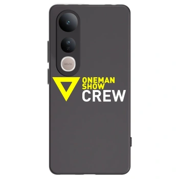 Picasee silikonový černý obal pro Vivo V50 Lite 5G - ONEMANSHOW CREW