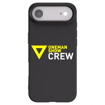 Picasee silikonový černý obal pro Apple iPhone Air - ONEMANSHOW CREW