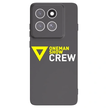 Picasee silikonový černý obal pro Motorola Edge 60 Pro - ONEMANSHOW CREW