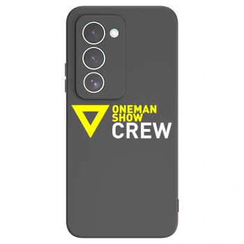 Picasee silikonový černý obal pro Xiaomi Redmi 15 5G - ONEMANSHOW CREW