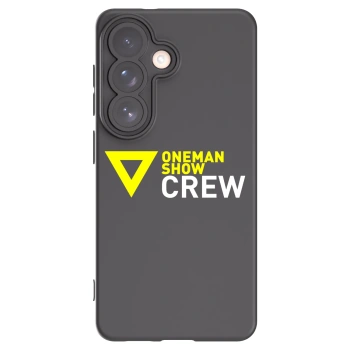 Picasee silikonový černý obal pro Samsung Galaxy S26 - ONEMANSHOW CREW