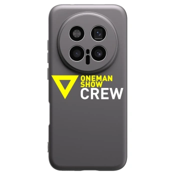 Picasee silikonový černý obal pro Honor Magic8 Pro 5G - ONEMANSHOW CREW