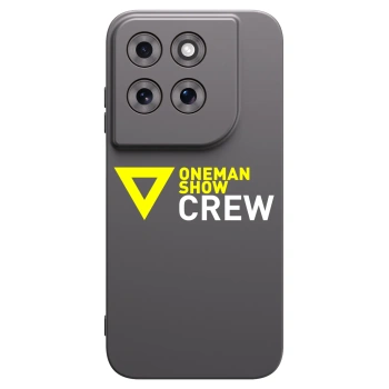 Picasee silikonový černý obal pro Motorola Moto G77 - ONEMANSHOW CREW