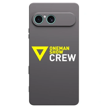 Picasee silikonový černý obal pro Sony Xperia 10 VII - ONEMANSHOW CREW
