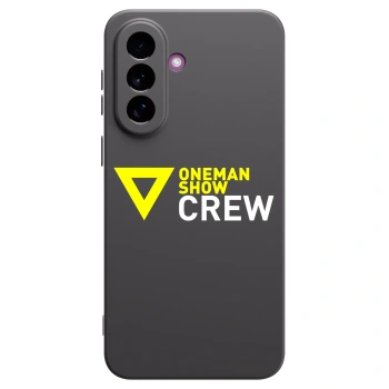 Picasee silikonový černý obal pro Samsung Galaxy A37 - ONEMANSHOW CREW