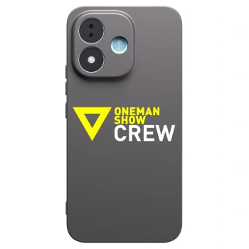 Picasee silikonový černý obal pro Xiaomi Redmi Note 17 5G - ONEMANSHOW CREW