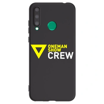 Picasee silikonový černý obal pro Honor 20 Lite - ONEMANSHOW CREW