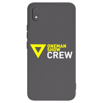 Picasee silikonový černý obal pro Xiaomi Redmi 7A - ONEMANSHOW CREW