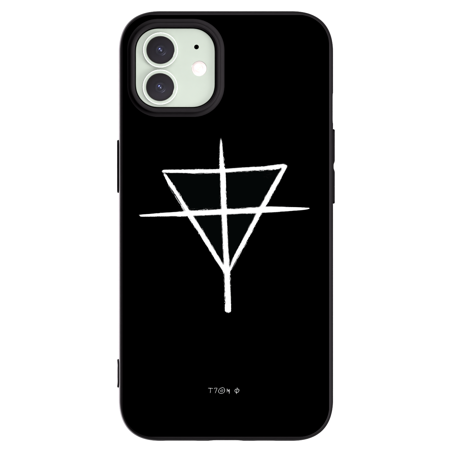 Picasee silikonový černý obal pro Apple iPhone 12 - ONEMANSHOW THE GAME