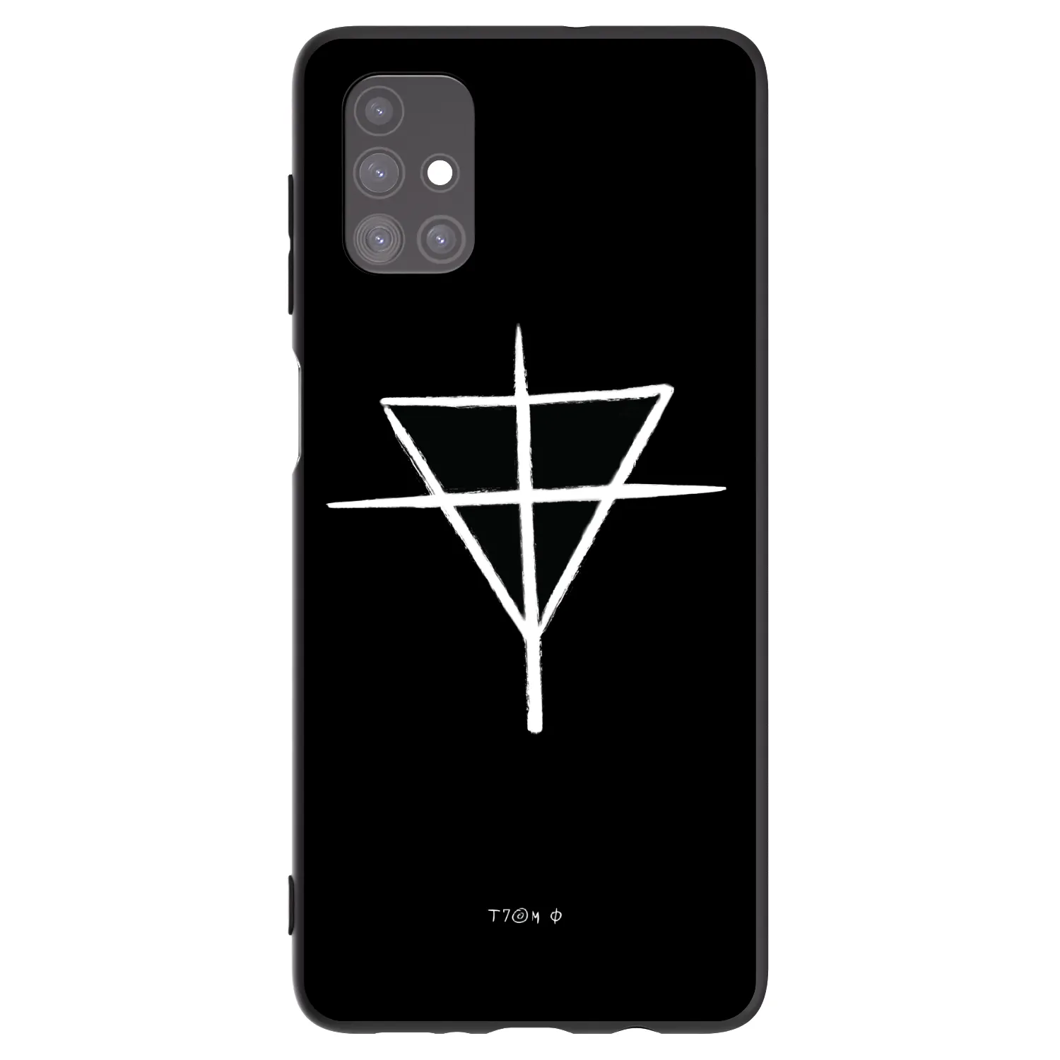 Picasee silikonový černý obal pro Samsung Galaxy M51 M515F - ONEMANSHOW THE GAME