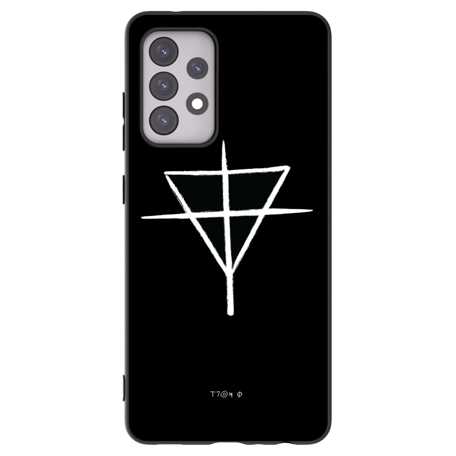 Picasee silikonový černý obal pro Samsung Galaxy A52 5G A525F - ONEMANSHOW THE GAME