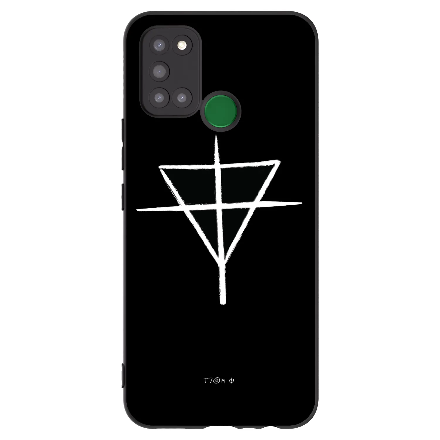 Picasee silikonový černý obal pro Realme 7i - ONEMANSHOW THE GAME