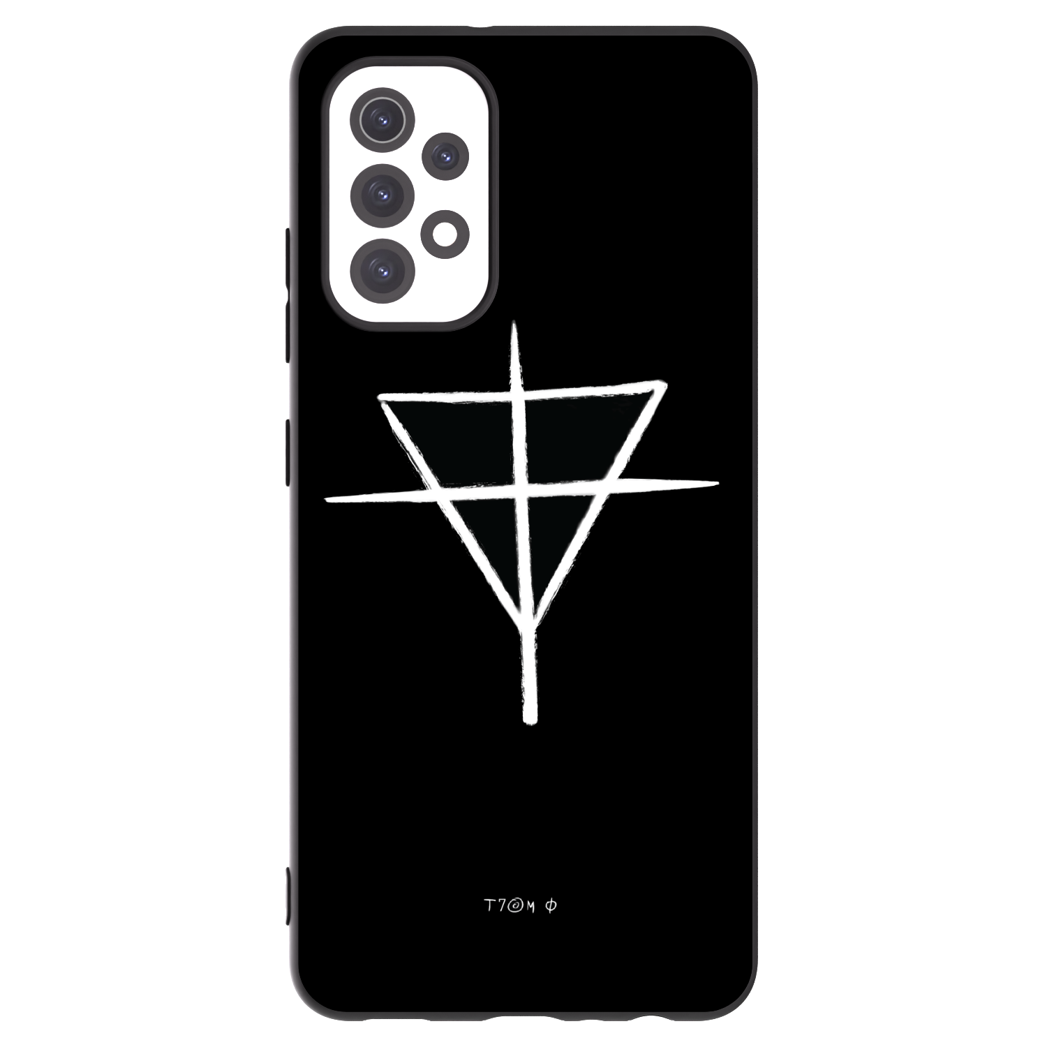 Picasee silikonový černý obal pro Samsung Galaxy A32 5G A326B - ONEMANSHOW THE GAME