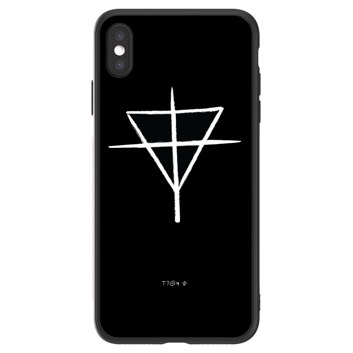 Picasee ULTIMATE CASE pro Apple iPhone XS Max - ONEMANSHOW THE GAME