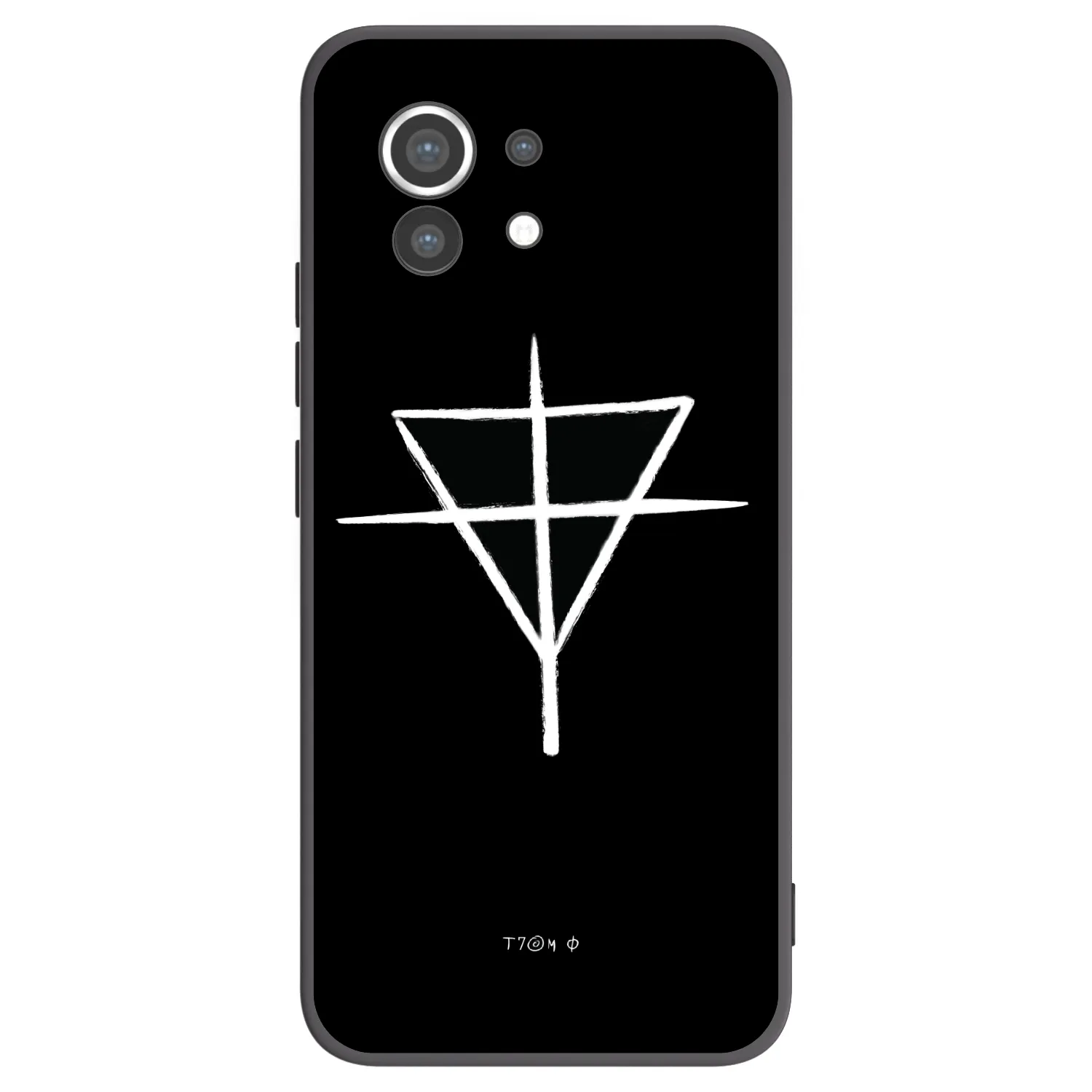 Picasee silikonový černý obal pro Xiaomi Mi 11 - ONEMANSHOW THE GAME