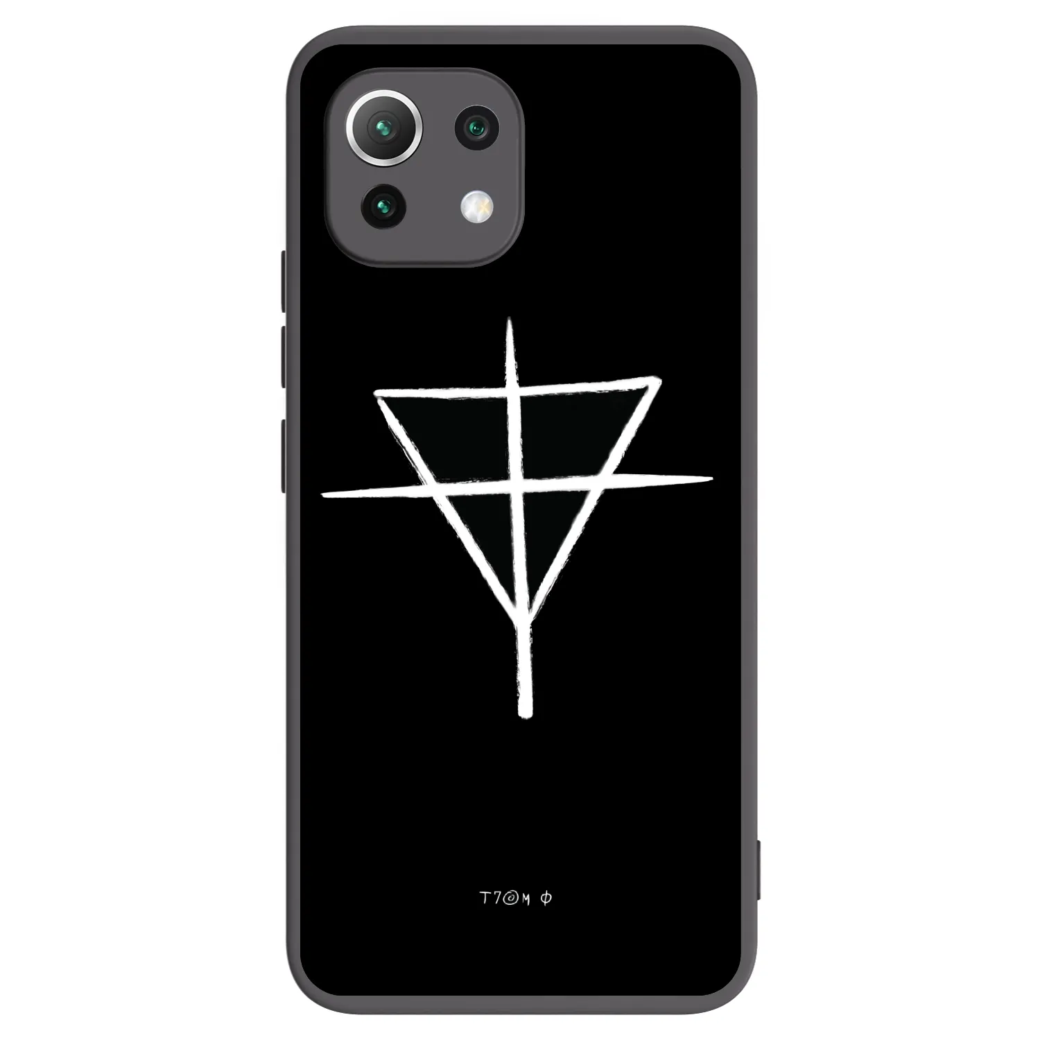 Picasee silikonový černý obal pro Xiaomi Mi 11 Lite - ONEMANSHOW THE GAME