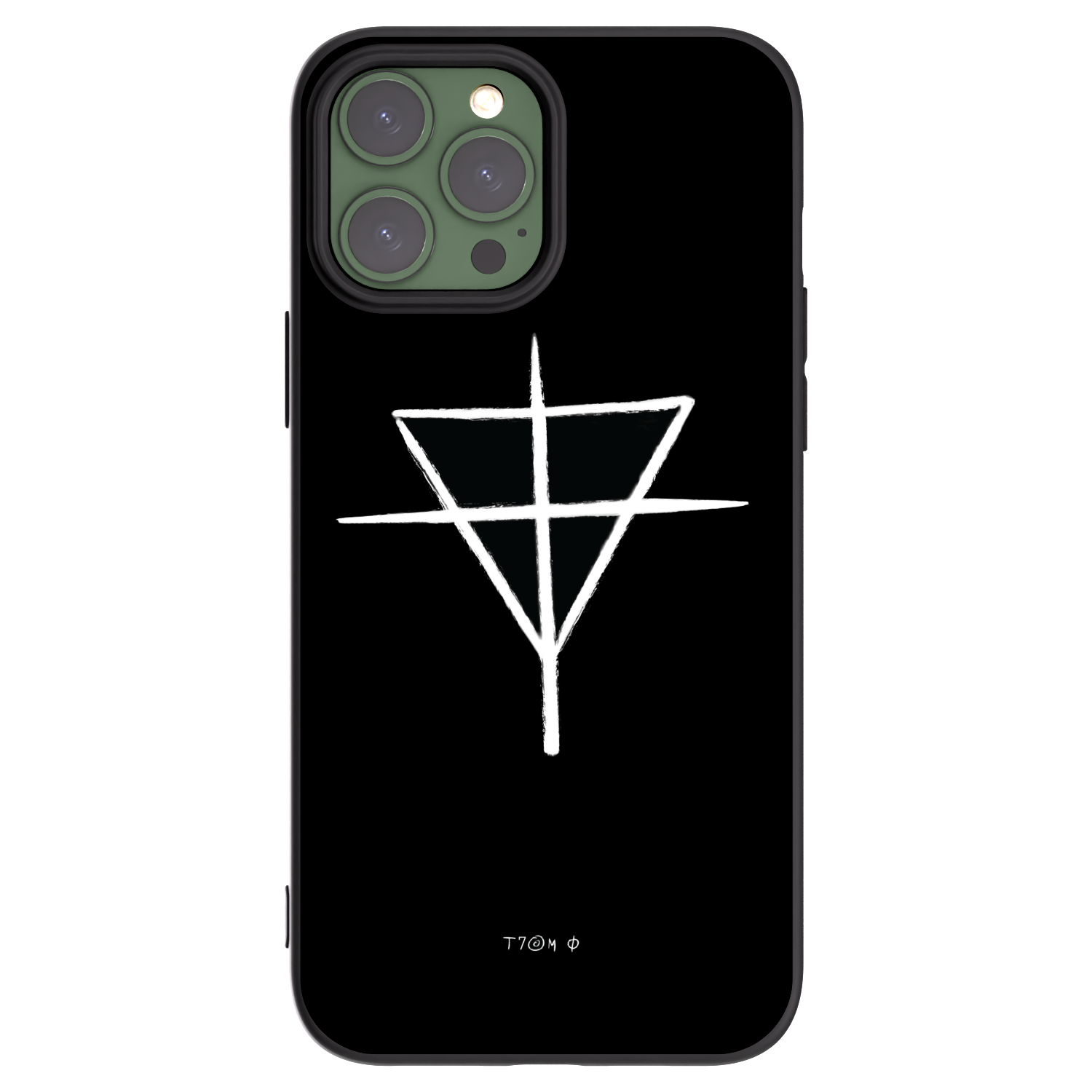 Picasee silikonový černý obal pro Apple iPhone 13 Pro Max - ONEMANSHOW THE GAME