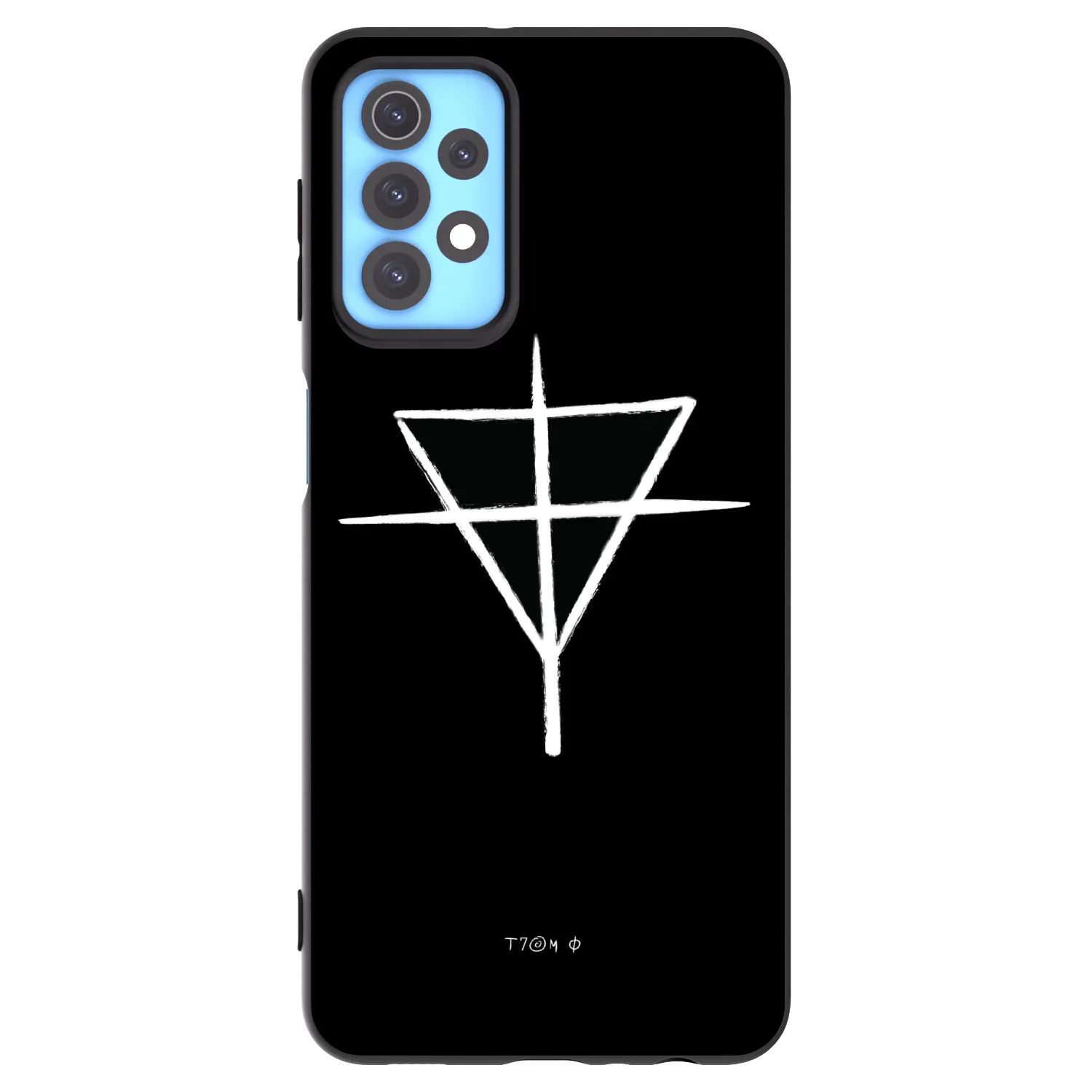 Picasee silikonový černý obal pro Samsung Galaxy A32 4G SM-A325F - ONEMANSHOW THE GAME