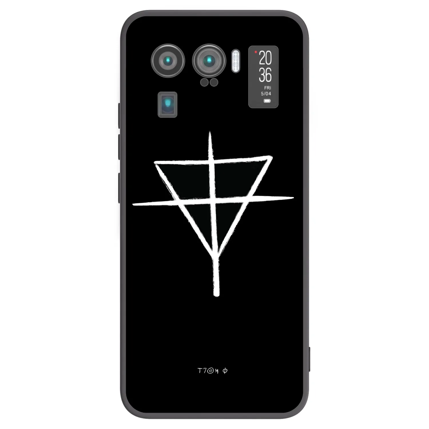 Picasee silikonový černý obal pro Xiaomi Mi 11 Ultra - ONEMANSHOW THE GAME