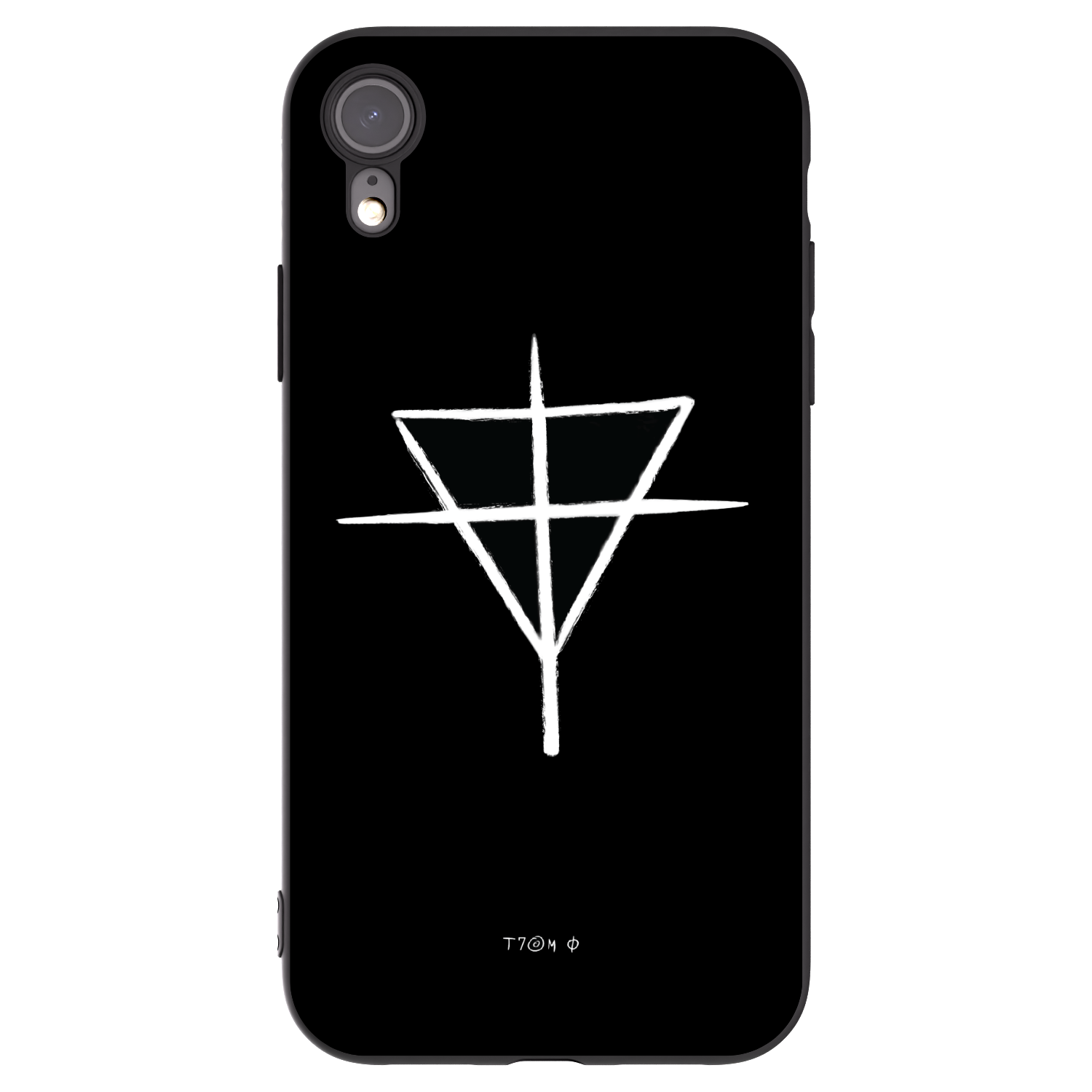 Picasee silikonový černý obal pro Apple iPhone XR - ONEMANSHOW THE GAME