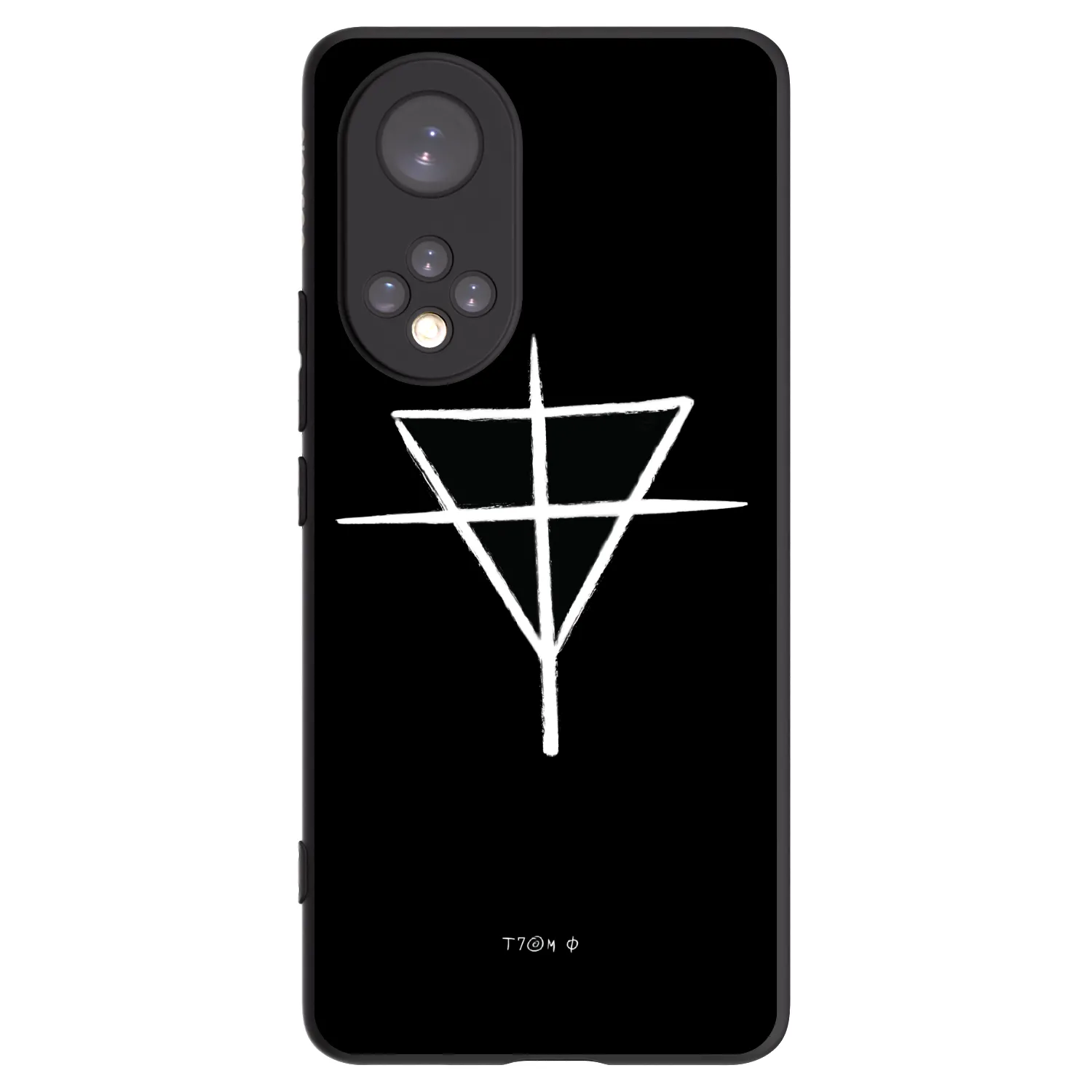 Picasee silikonový černý obal pro Honor 50 5G - ONEMANSHOW THE GAME