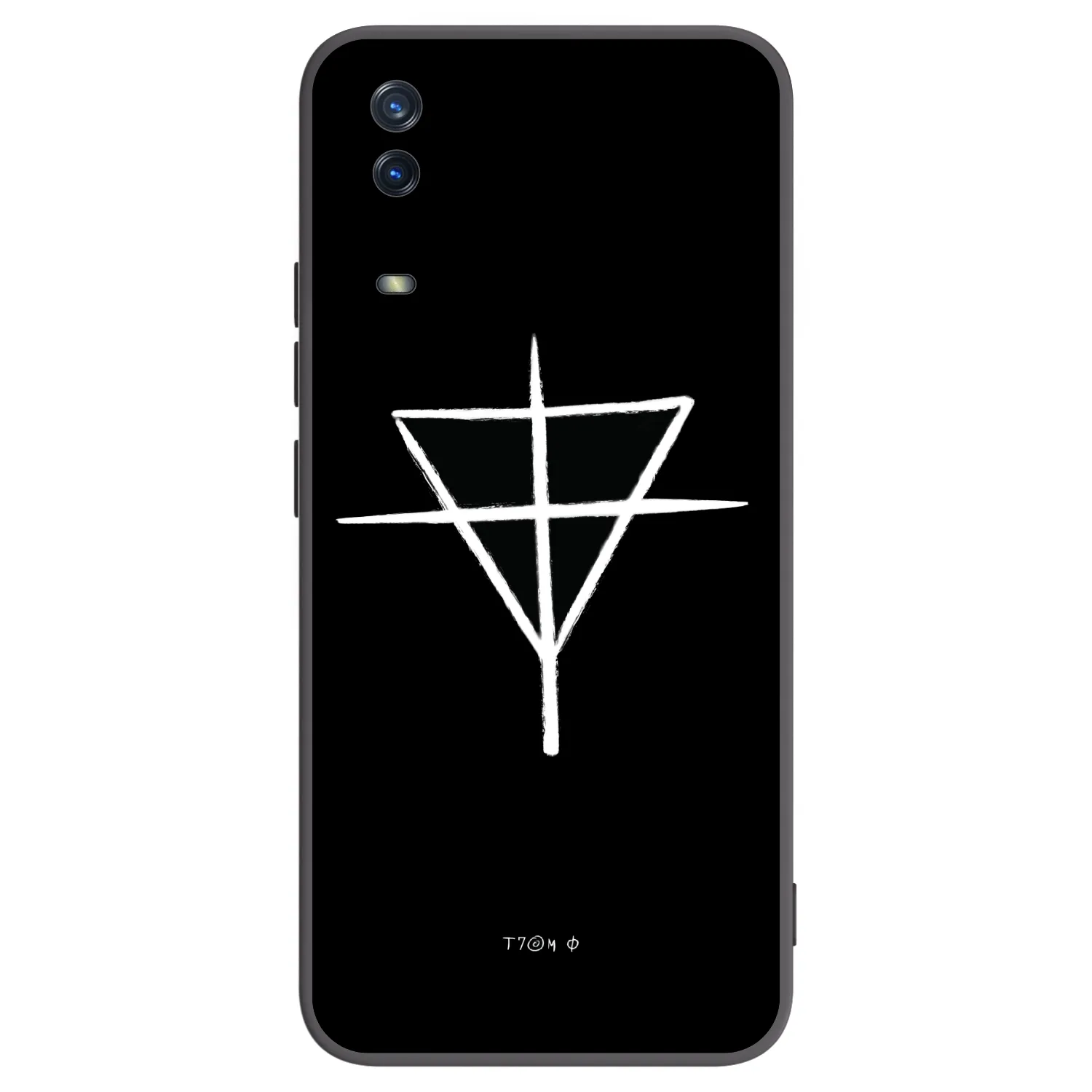 Picasee silikonový černý obal pro Vivo Y11s - ONEMANSHOW THE GAME