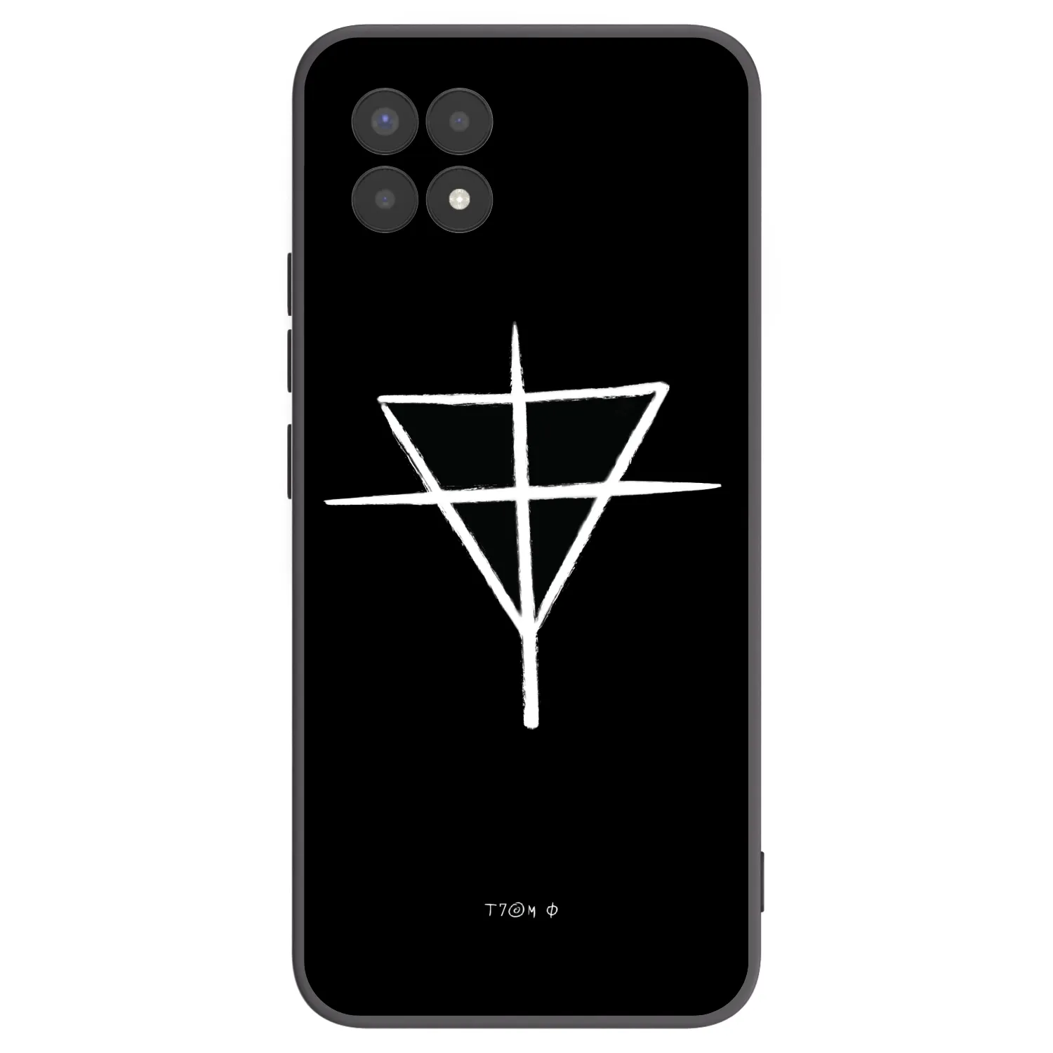 Picasee silikonový černý obal pro Realme 8i - ONEMANSHOW THE GAME