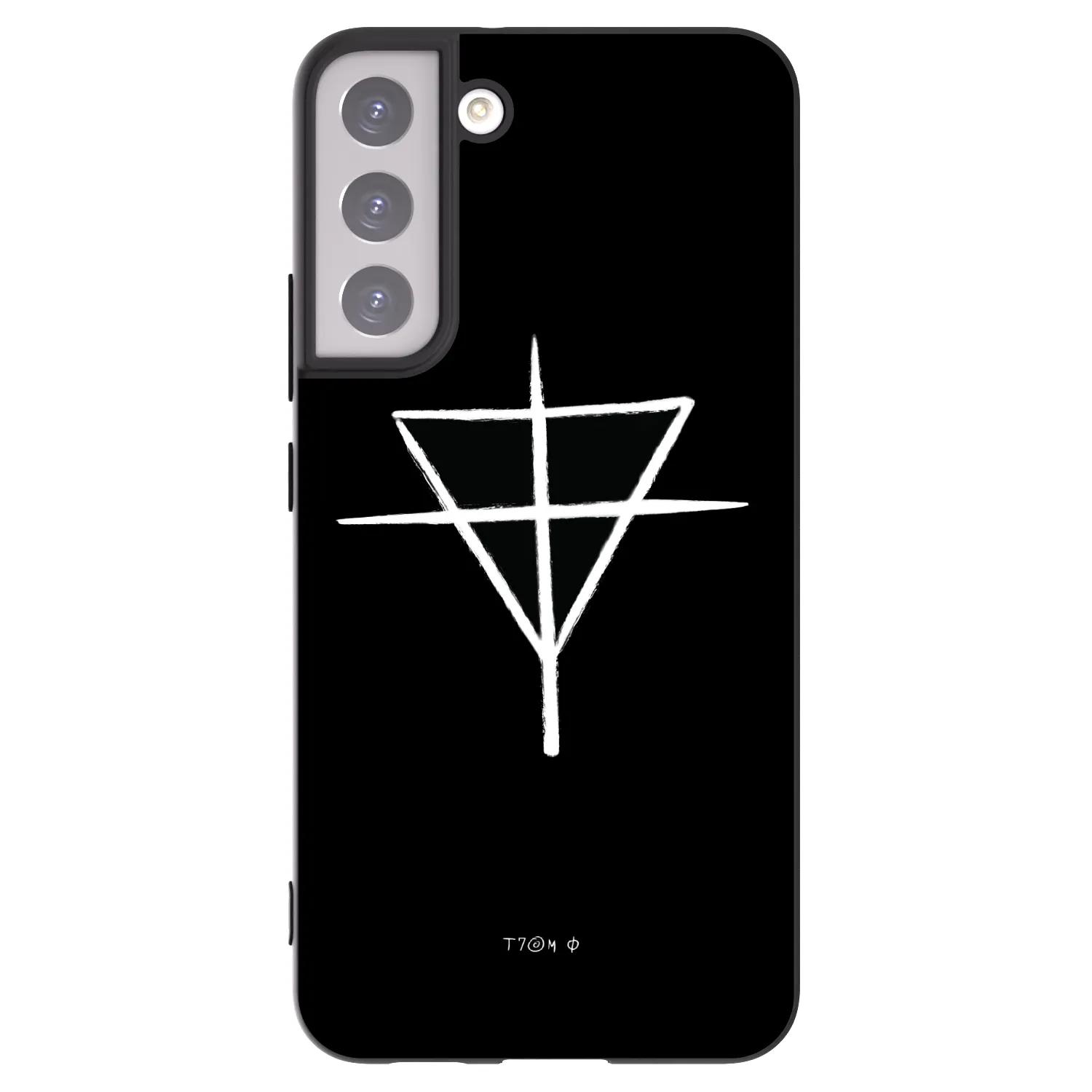 Picasee silikonový černý obal pro Samsung Galaxy S22+ 5G - ONEMANSHOW THE GAME