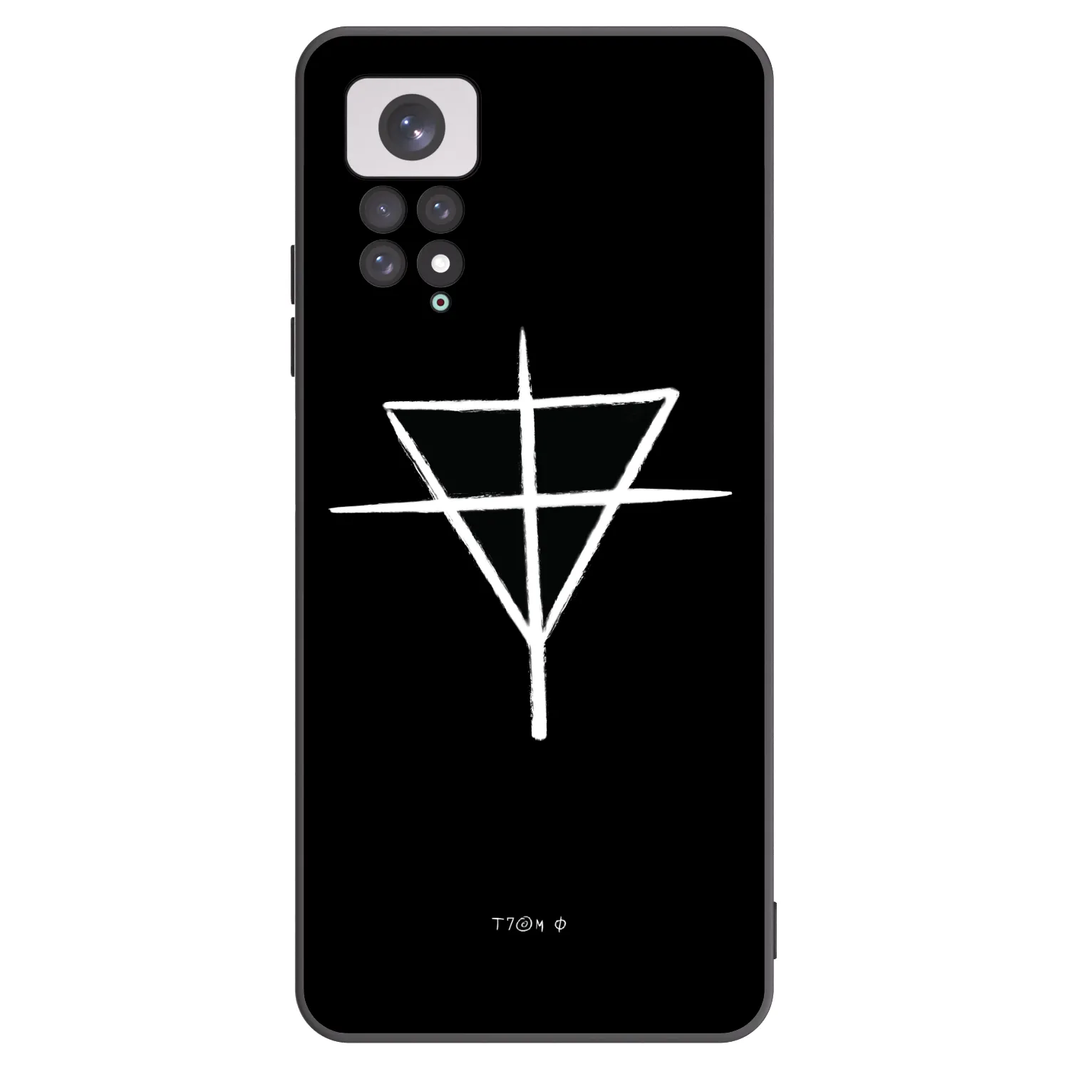 Picasee silikonový černý obal pro Xiaomi Redmi Note 11 - ONEMANSHOW THE GAME