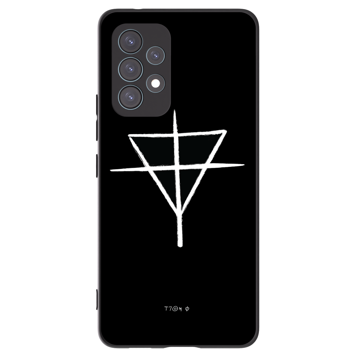 Picasee silikonový černý obal pro Samsung Galaxy A53 5G A536 - ONEMANSHOW THE GAME