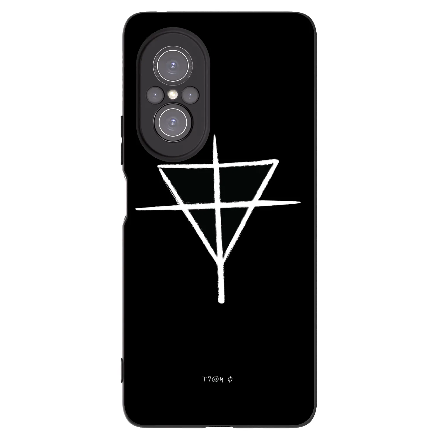 Picasee silikonový černý obal pro Huawei Nova 9 SE - ONEMANSHOW THE GAME