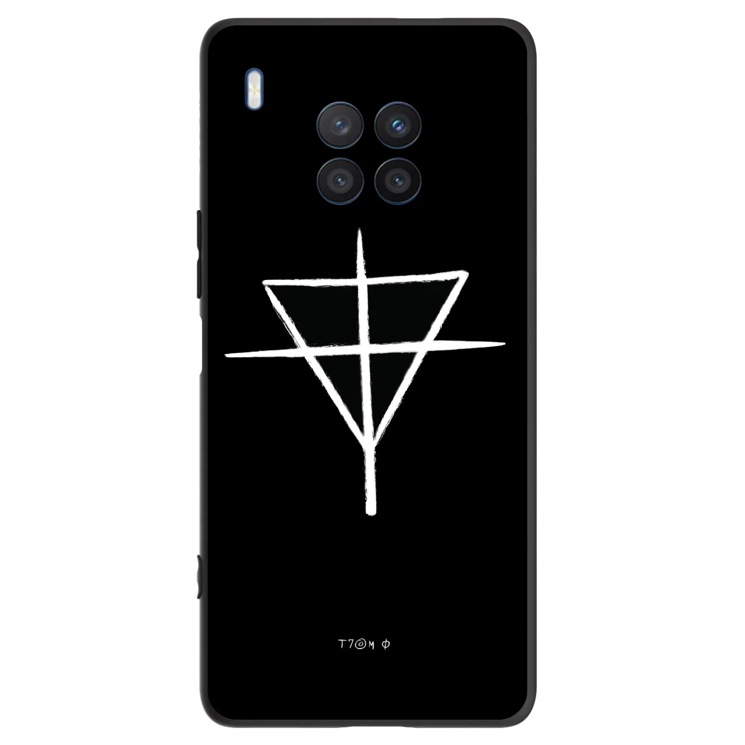Picasee silikonový černý obal pro Honor 50 Lite - ONEMANSHOW THE GAME