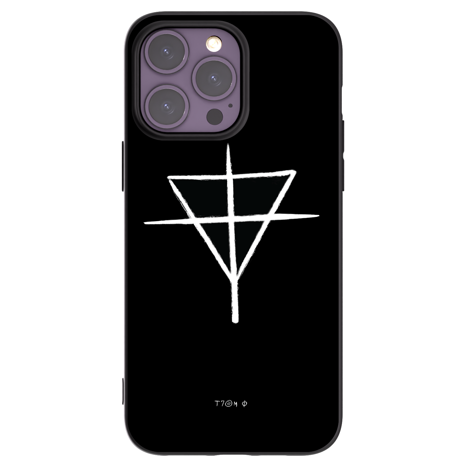 Picasee silikonový černý obal pro Apple iPhone 14 Pro Max - ONEMANSHOW THE GAME