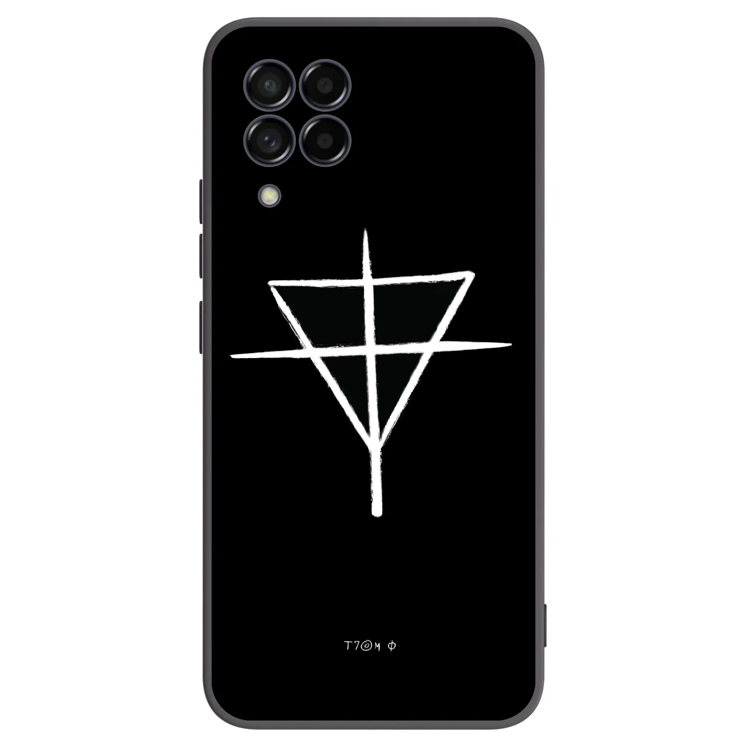 Picasee silikonový černý obal pro Samsung Galaxy M53 5G - ONEMANSHOW THE GAME