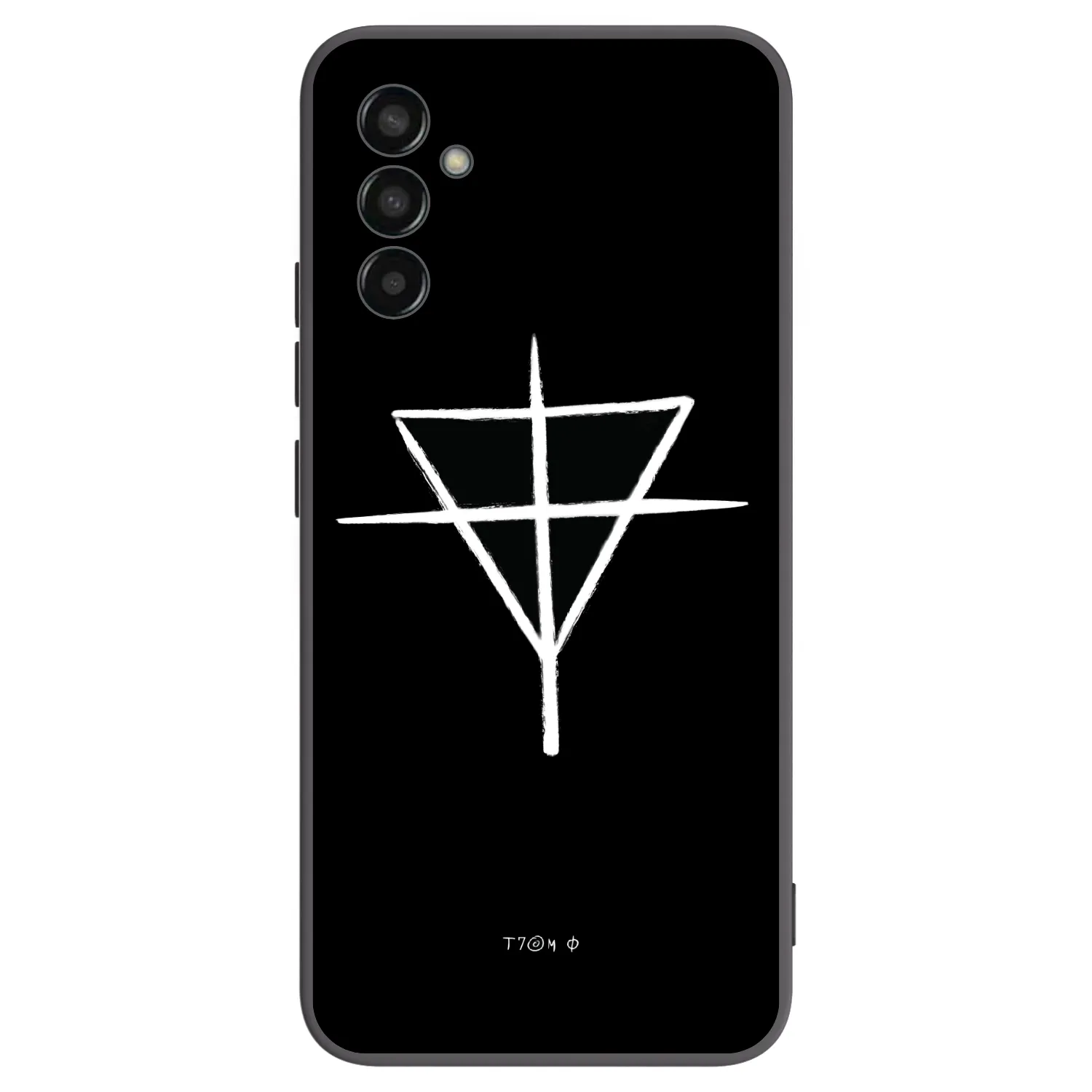 Picasee silikonový černý obal pro Samsung Galaxy M13 M135F - ONEMANSHOW THE GAME