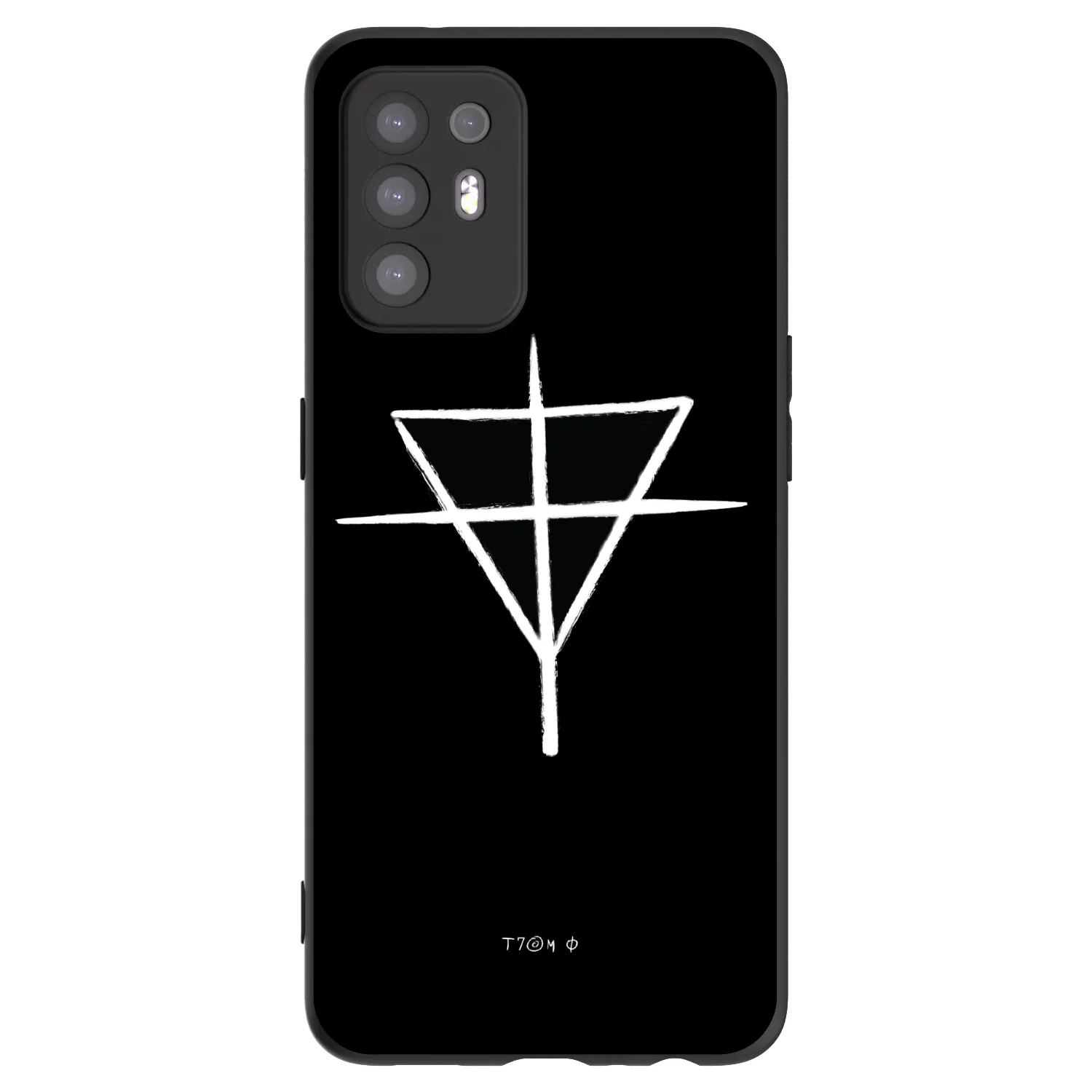 Picasee silikonový černý obal pro OPPO A94 5G - ONEMANSHOW THE GAME