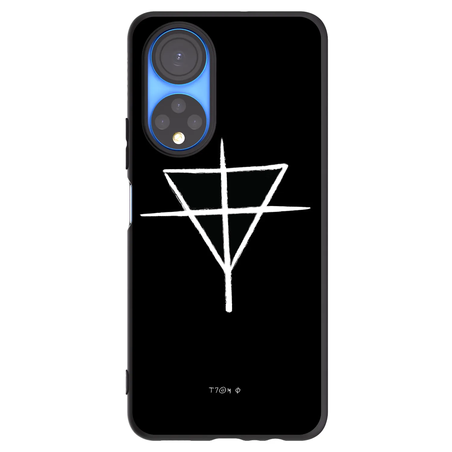Picasee silikonový černý obal pro Honor X7 - ONEMANSHOW THE GAME
