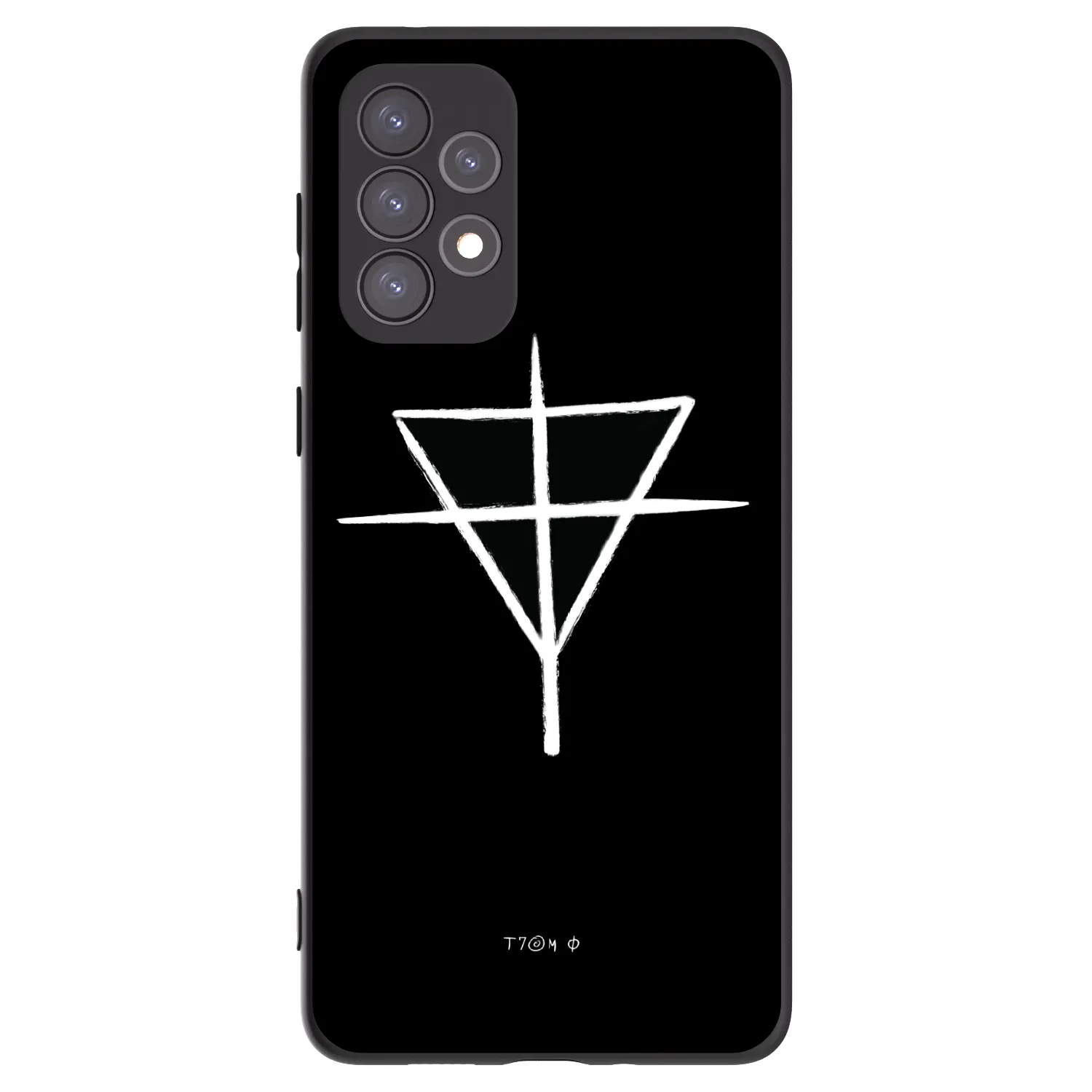 Picasee silikonový černý obal pro Samsung Galaxy A73 5G - ONEMANSHOW THE GAME
