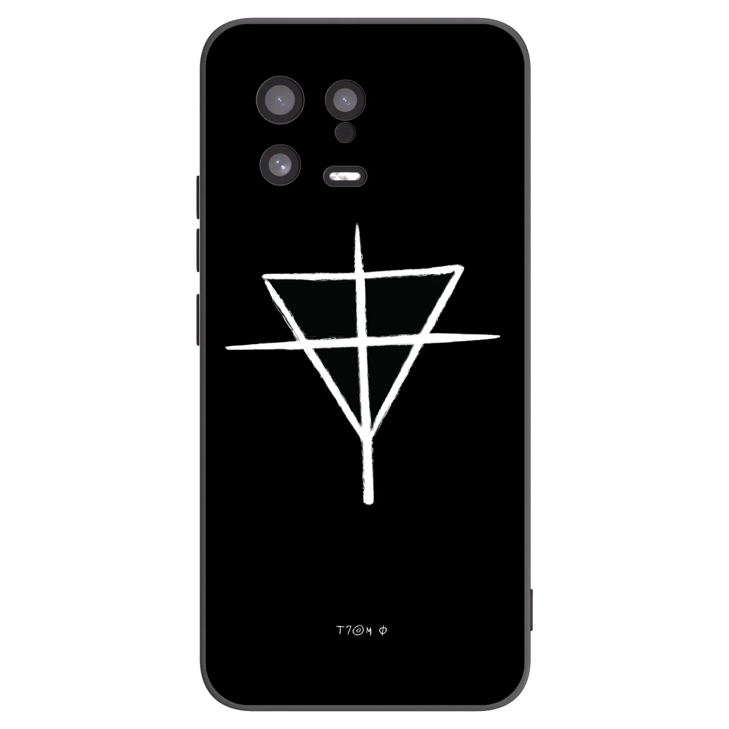 Picasee silikonový černý obal pro Xiaomi 13 - ONEMANSHOW THE GAME