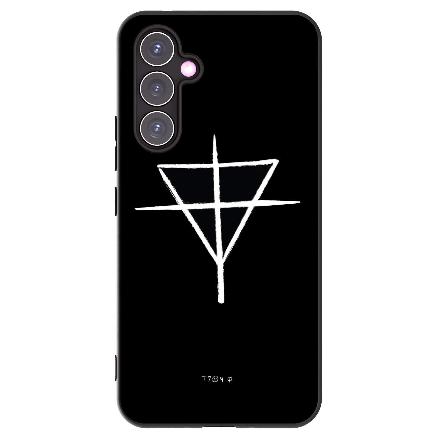 Picasee silikonový černý obal pro Samsung Galaxy A54 5G A546B - ONEMANSHOW THE GAME